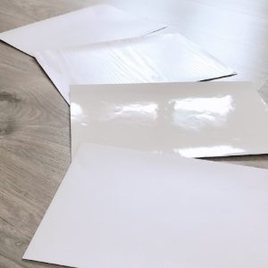 Papel Blanco Adhesivo Para Muebles